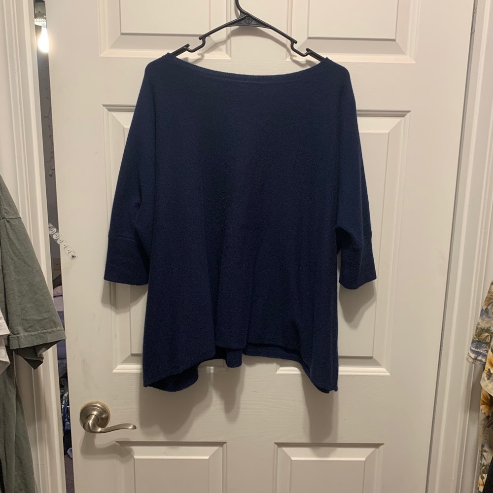 Navy blue sweater
